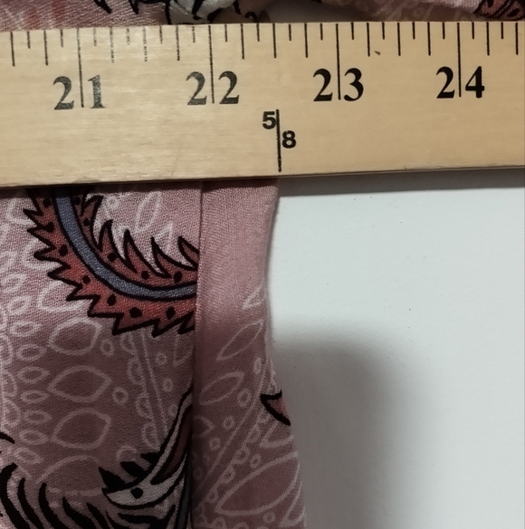 Avenue Pink Paisley Floral Midi Dress - Picture 7 of 8